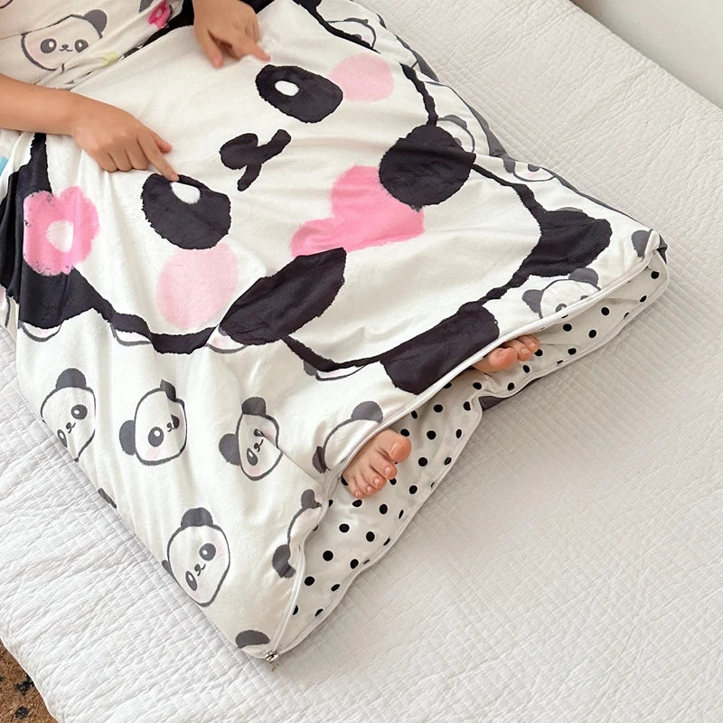 Kids Sleeping Bag With Pillow - Sleeping Envelope - Just Kidding Store