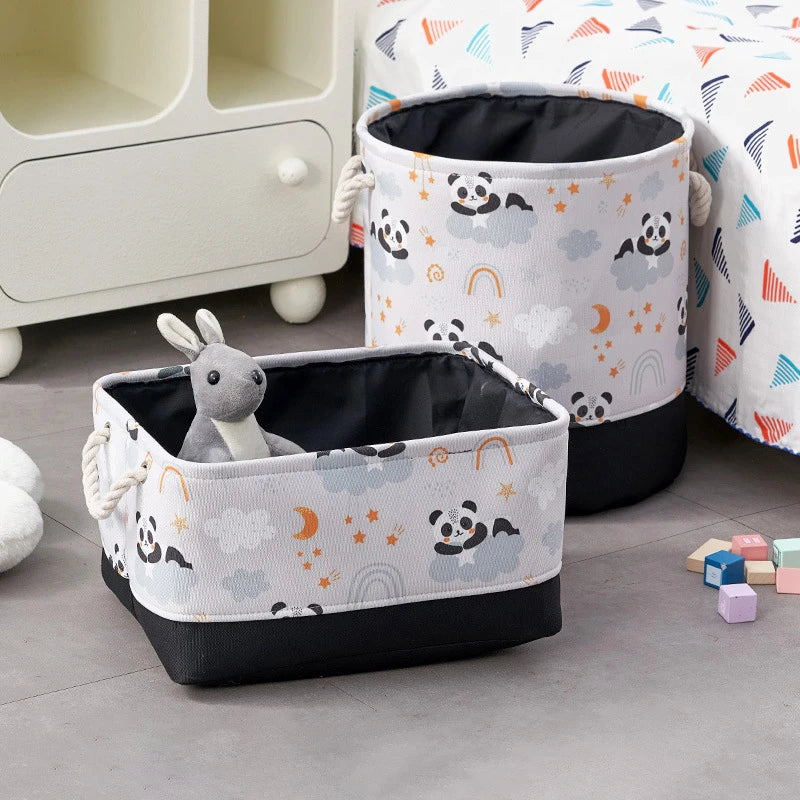 Panda Storage Toy Nursery Playroom Bins - Just Kidding Store