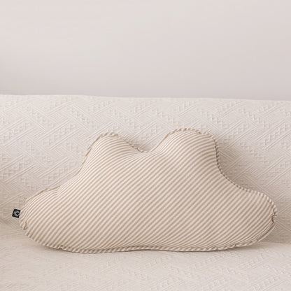 Cotton Linen Stripe Pillow - Just Kidding Store