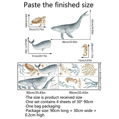 Underwater World Wall Decals - Just Kidding Store
