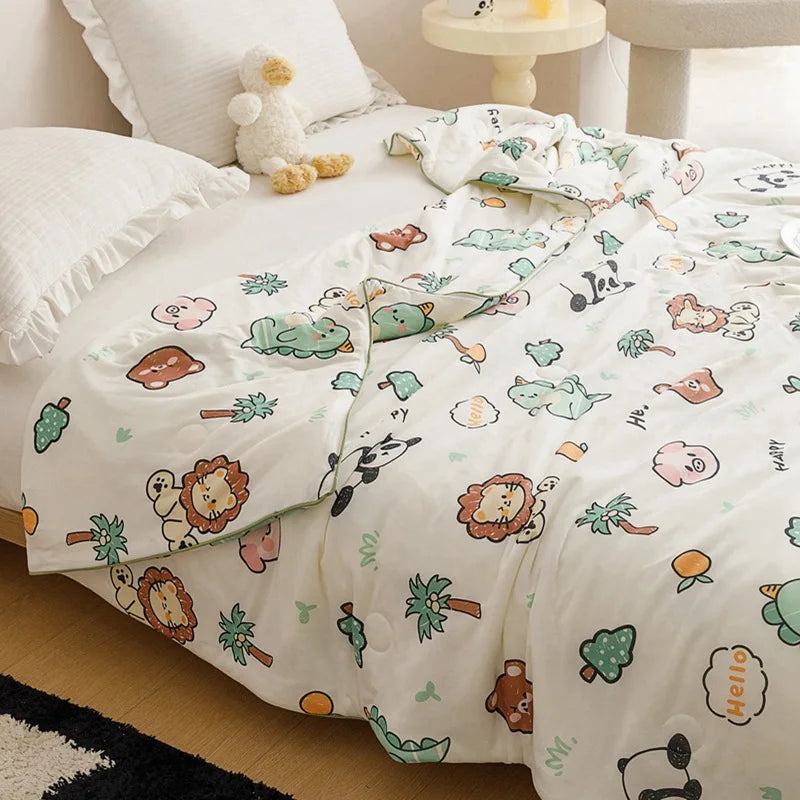 A-Class Cotton Soybean Fiber Bed Quilt - Just Kidding Store