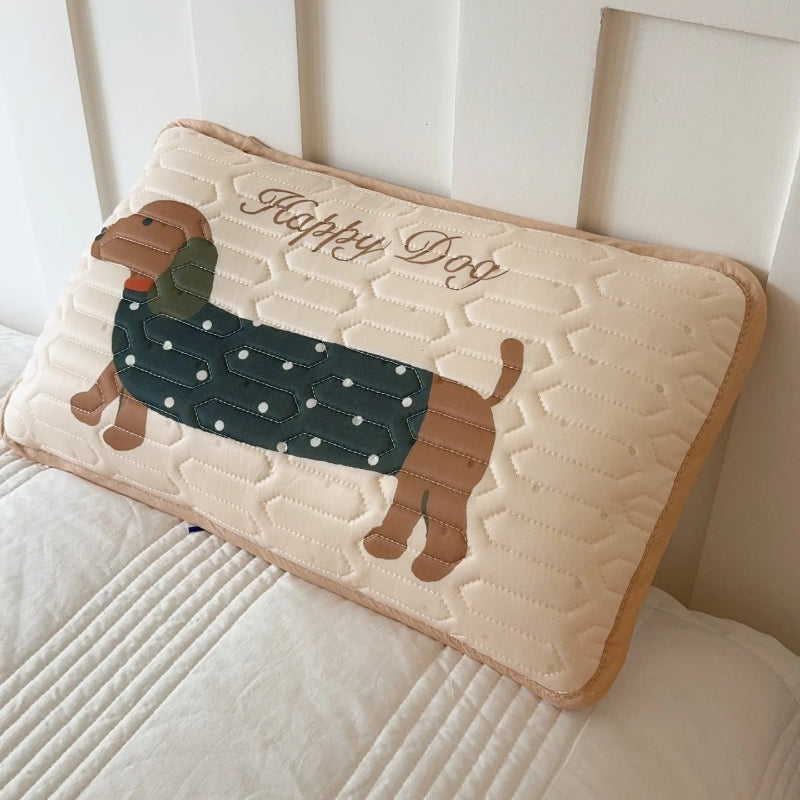 Cool Silk Latex Cartoon Animals Pillowcase - Just Kidding Store