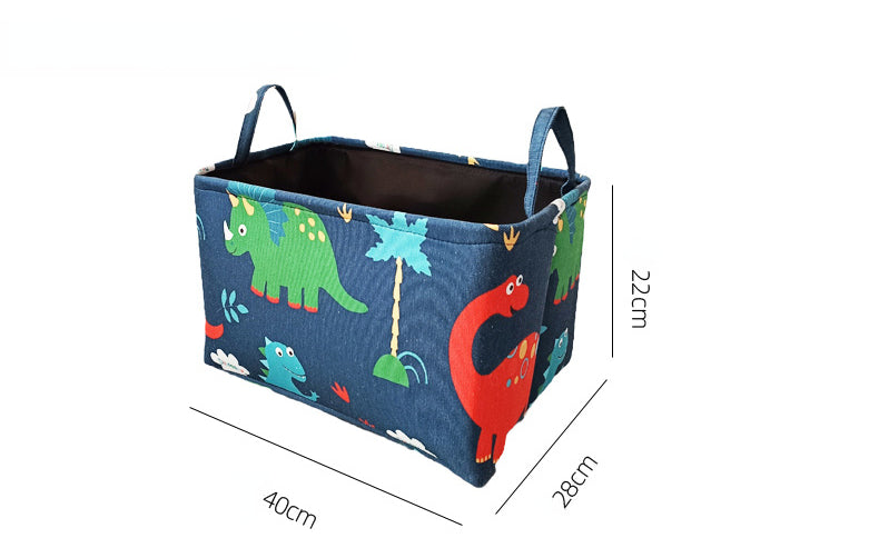 Dinosaurs Storage Basket - Toys Organizer - Just Kidding Store