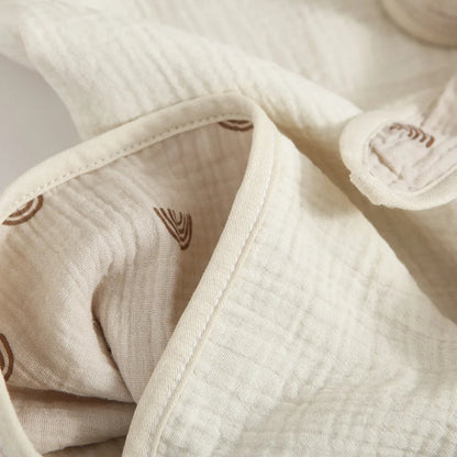 4 Layer Muslin Hooded Towel - Bath Poncho - Just Kidding Store