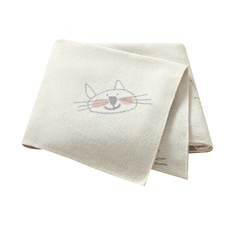 Wiggly Tails Cotton Blanket - Just Kidding Store