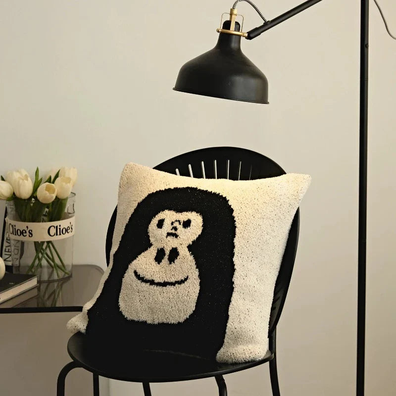 Fluffy Gorilla Pillow Case - Just Kidding Store