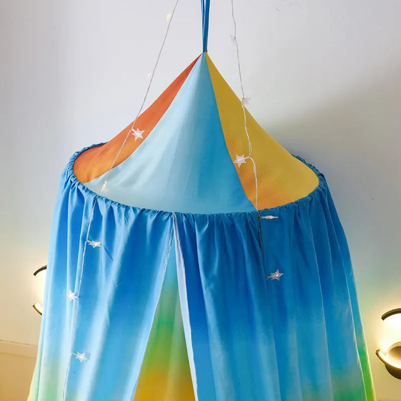 Ombre Blue Bed Canopy - Just Kidding Store