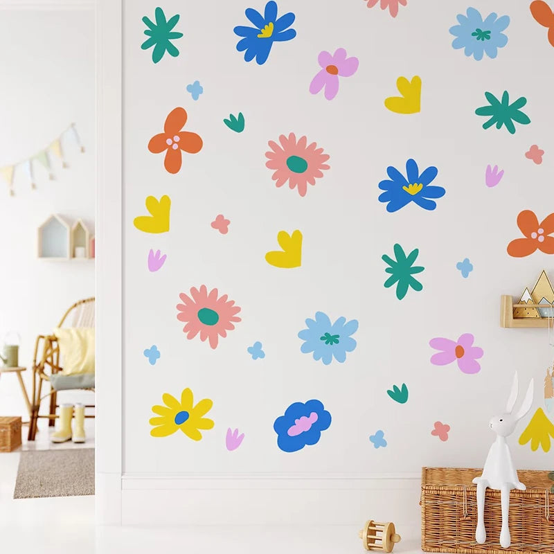 Creative Multicolored Shape Wall Stickers - Just Kidding Store