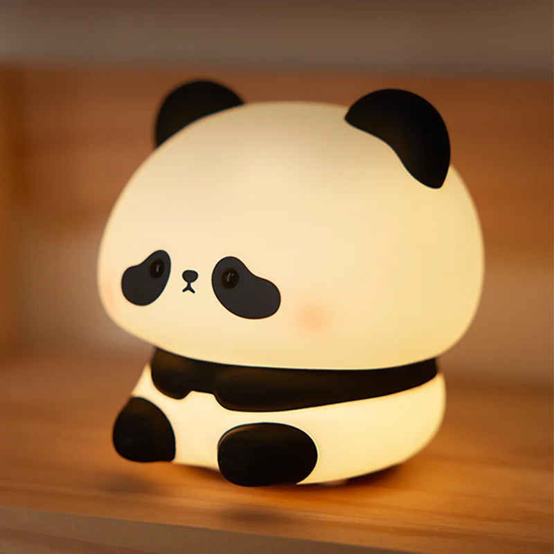Baby Panda LED Night Light - Tap Control Lamp - Just Kidding Store