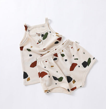 Boho Vibes Summer Baby Infant Childrens Set - Just Kidding Store 