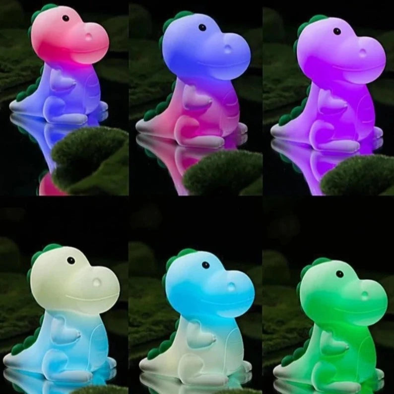 Dinosaur LED Silicone Tap Control Light - Just Kidding Store