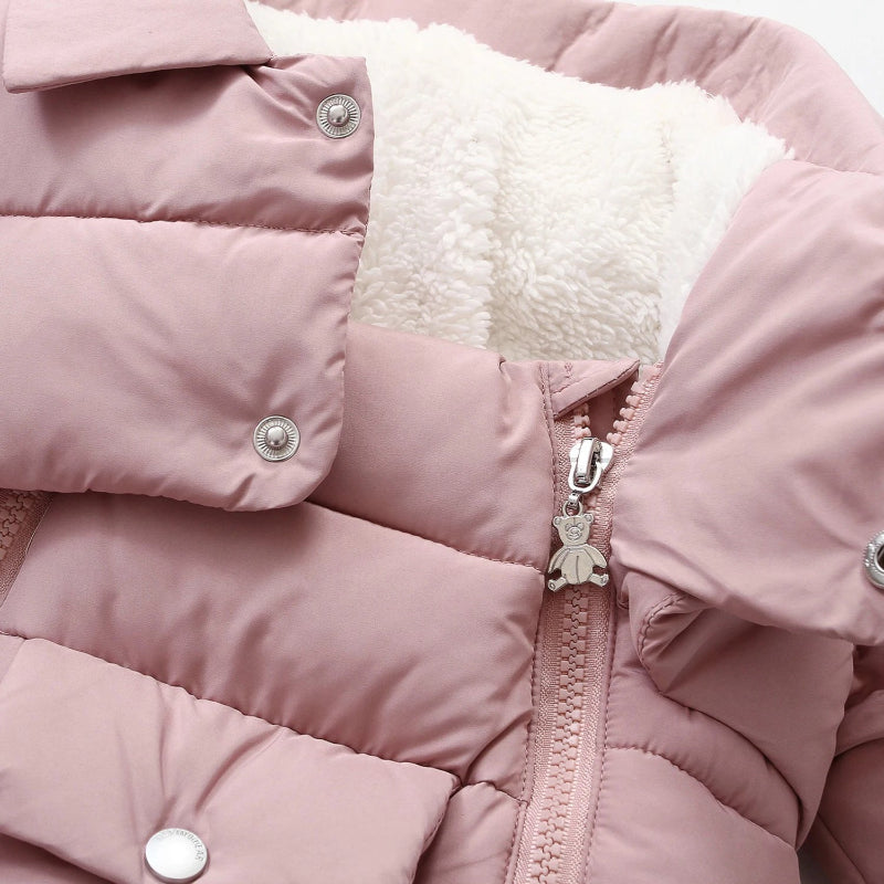 Thick Hooded Snowsuit Set Baby Infant Toddler - Just Kidding Store