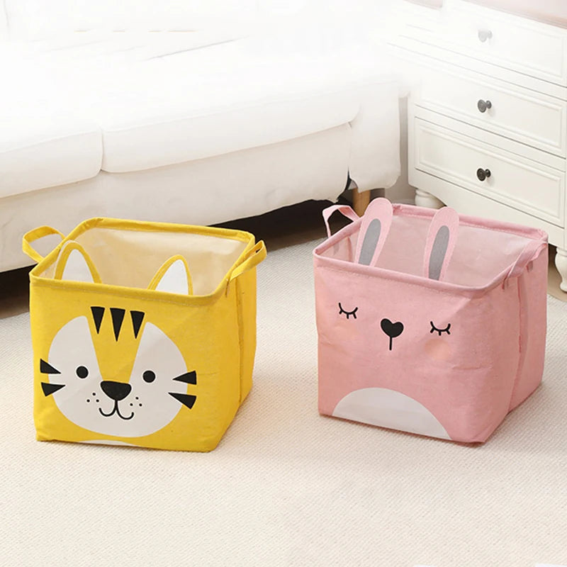 Cube Storage Basket - Toy Organizer - Just Kidding Store