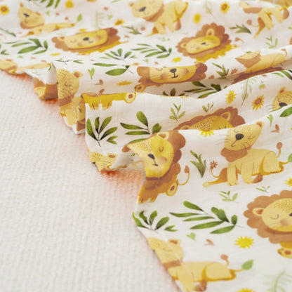 Cotton Bamboo Oversized Swaddle Blanket - Just Kidding Store