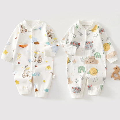 Newborn Baby Cotton Romper - Dreamy Jumpsuit - Just Kidding Store