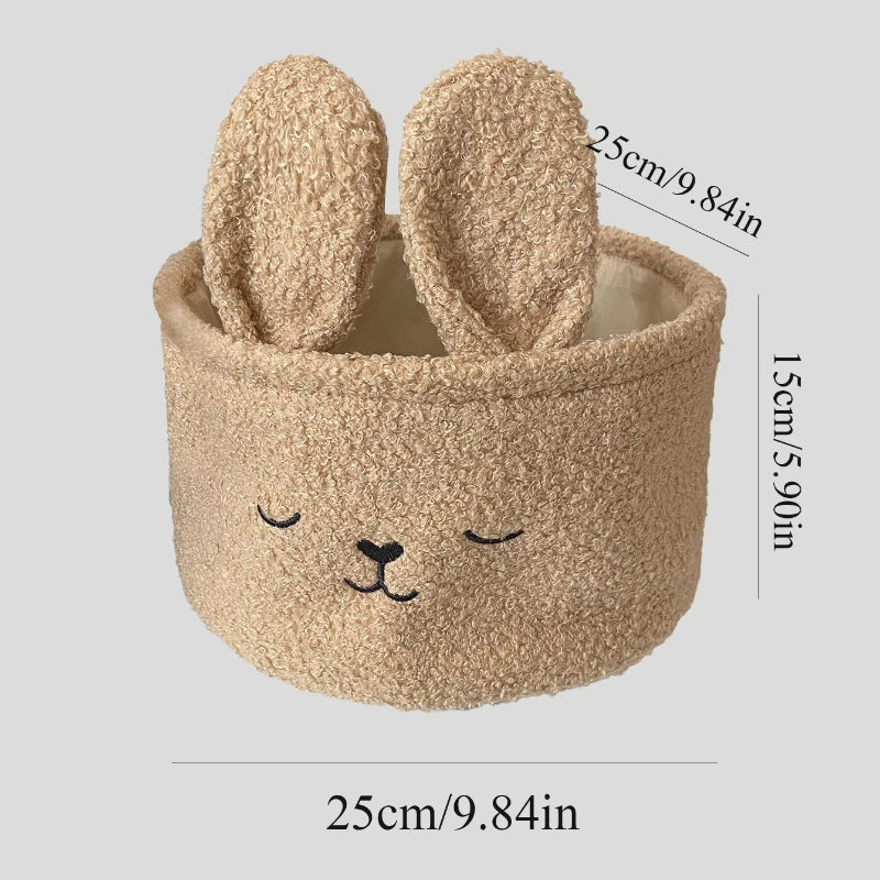 Fluffy Bunny Storage Basket - Just Kidding Store