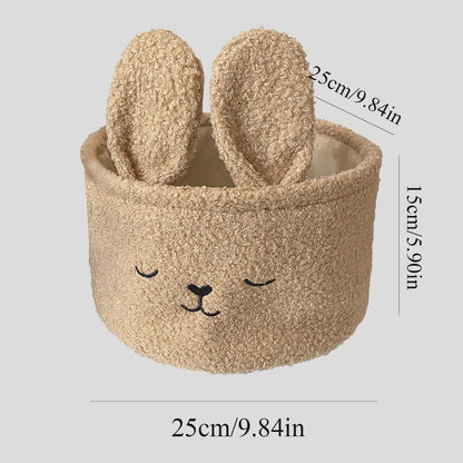 Fluffy Bunny Storage Basket - Just Kidding Store