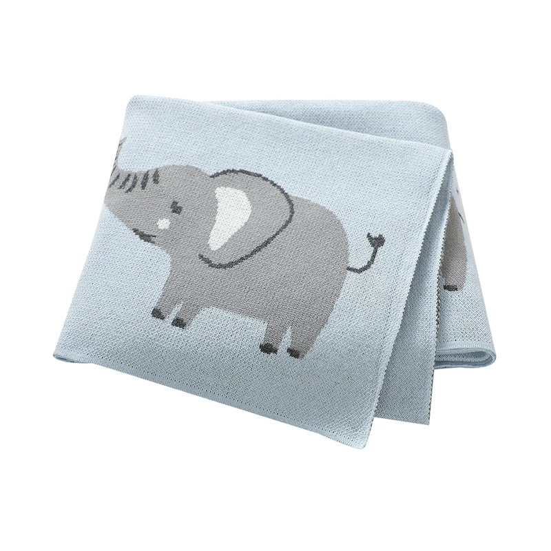 Wiggly Tails Cotton Blanket - Just Kidding Store