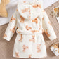 Teddy Bear Plush Hooded Robe - Just Kidding Store