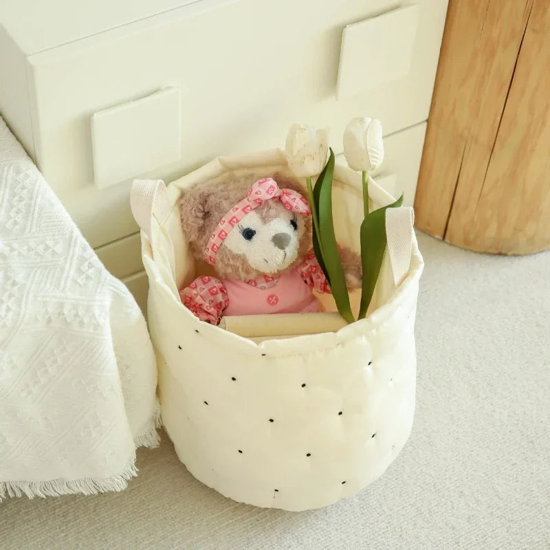 Quilted Storage Baskets - Just Kidding Store