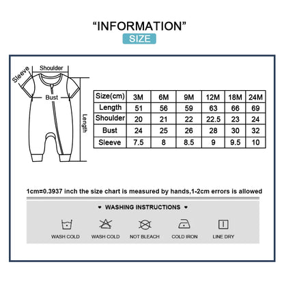 Summer Stripe Romper Set - Just Kidding Store