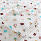 6 Layers Cotton Muslin Swaddle Blanket - Just Kidding Store