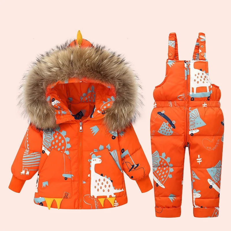 Duck Down Baby Toddler Infant Ski Set - Just Kidding Store