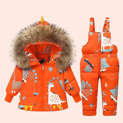Duck Down Baby Toddler Infant Ski Set - Just Kidding Store