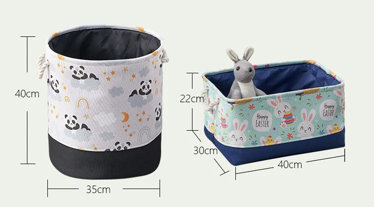 Zoo Animals Storage Bins - Just Kidding Store