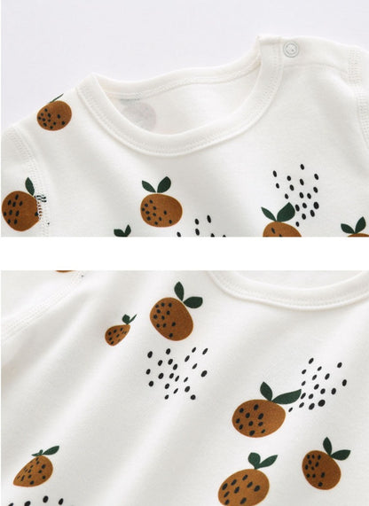 Boho Long Sleeve Baby Infant Toddler Pajamas Set - Just Kidding Store