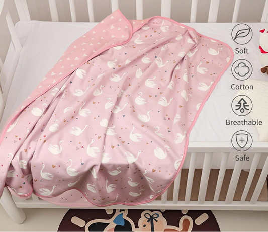 SnuggleNest Double Layered Baby Blanket - Just Kidding Store
