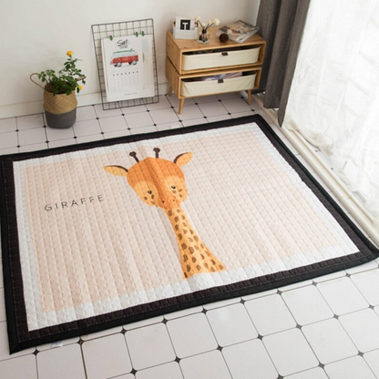 Oversized Kids Play Mat - Quilted Anti Skid Carpet - Just Kidding Store