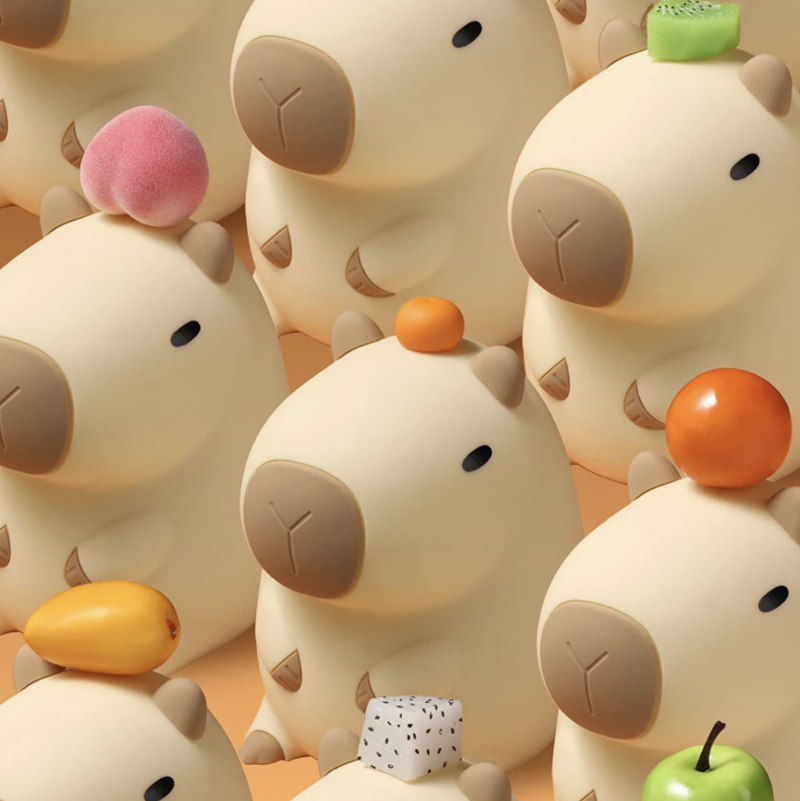 Capybara Silicone Night Light
