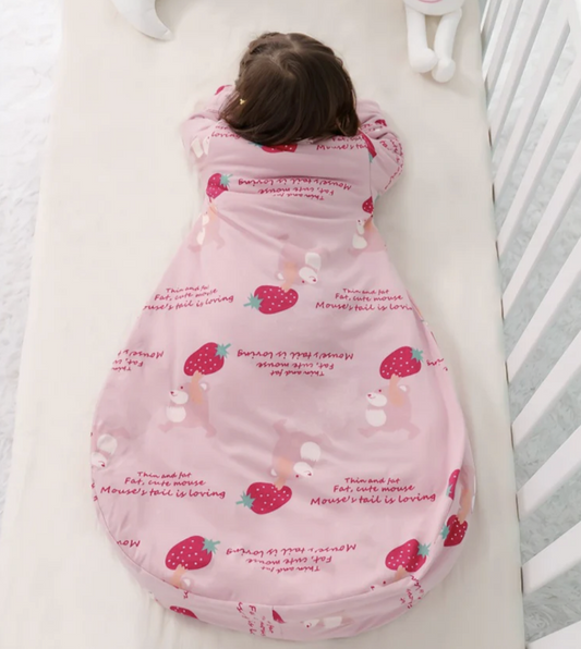 Sleeping Bag - Thick Winter Detachable Sleeves Anti-Kick Sleepsack - Just Kidding Store