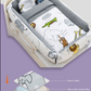 Multifunctional Baby Nest - Portable High Border Infant Crib Set - Just Kidding Store