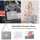 2-in-1 Portable Baby Lounger - Carry Bag - Just Kidding Store