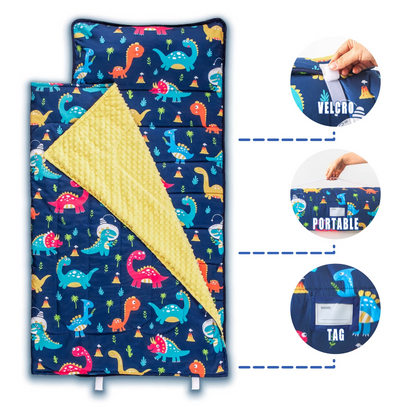 Toddler Nap Mat - Sleeping Envelope With Pillow - Just Kidding Store