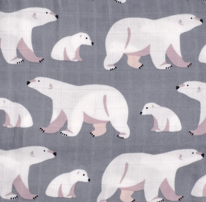 Cotton Bamboo Oversized Swaddle Blanket - Just Kidding Store