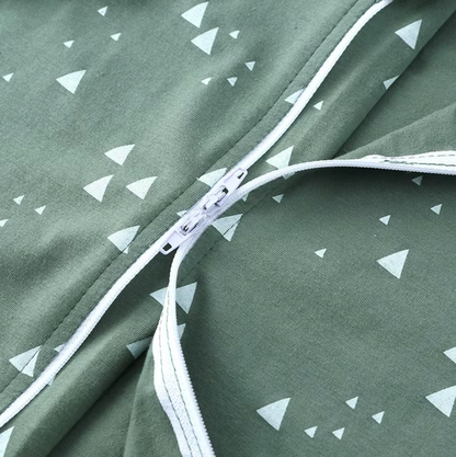 White Triangles  Summer Romper - Just Kidding Store