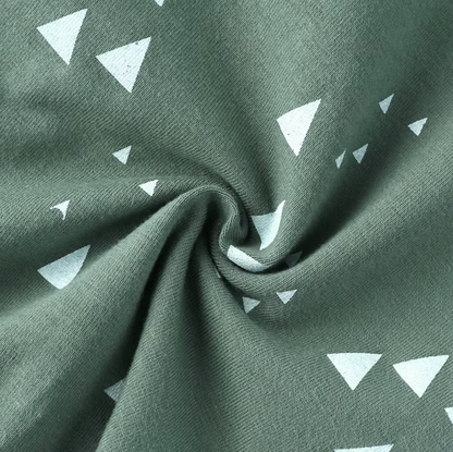White Triangles  Summer Romper - Just Kidding Store