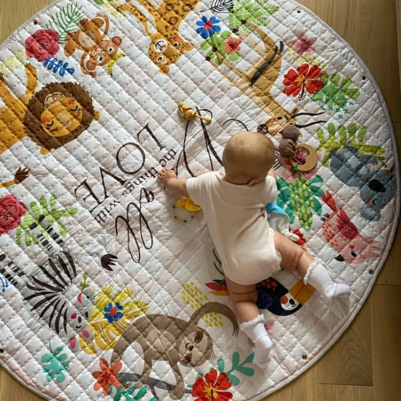 Activity Play Mat Baby Kids Toy Storage Bag Big Jungle Just Kidding Store