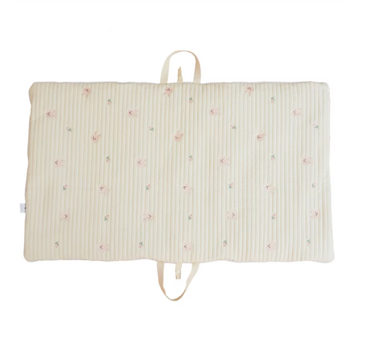 Embroidered Quilted Nap Mat