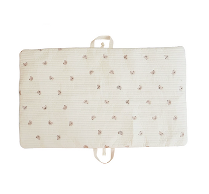 Embroidered Quilted Nap Mat