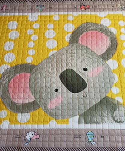 Koala - Nursery Playroom Baby Quilted Anti Skid Carpet - Just Kidding Store
