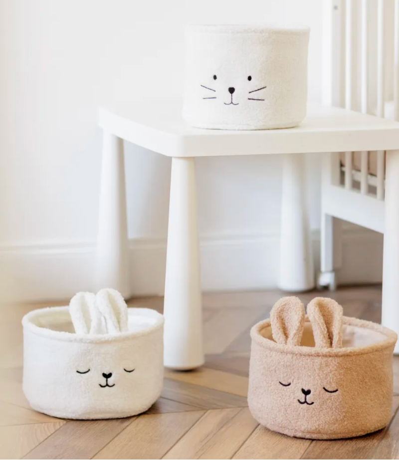Fluffy Bunny Storage Basket - Just Kidding Store