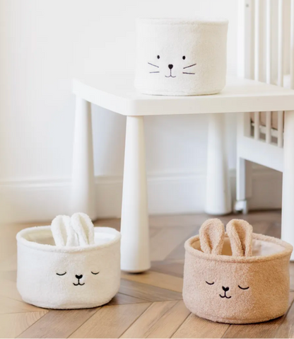 Fluffy Bunny Storage Basket - Just Kidding Store