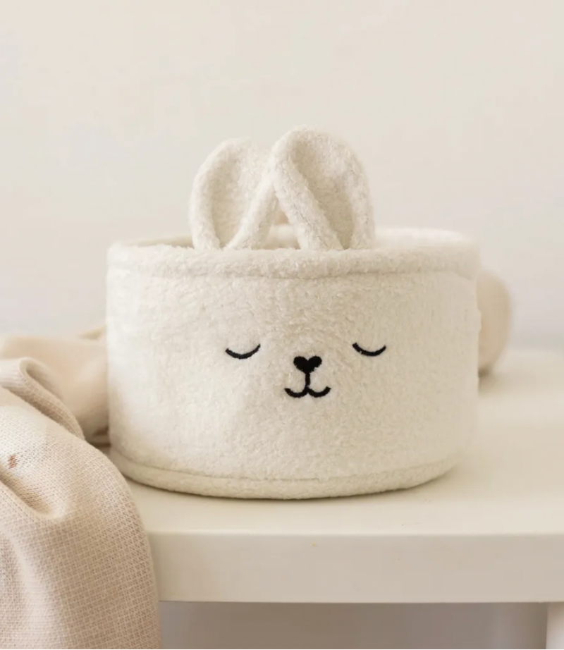 Fluffy Bunny Storage Basket - Just Kidding Store