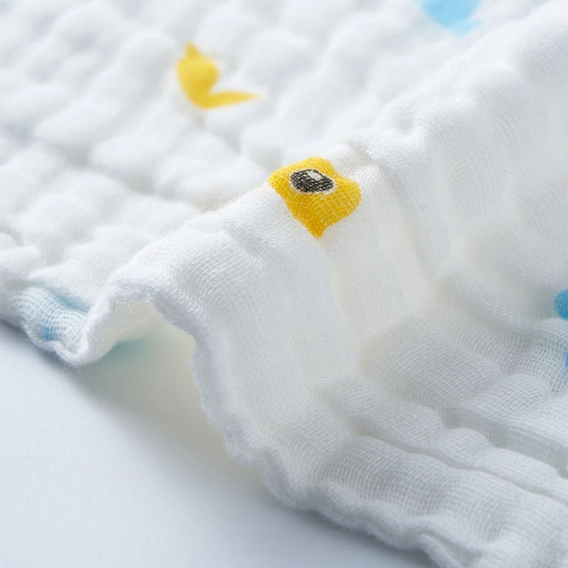 6 Layers Soft Cotton Muslin Swaddle Blanket  - Just Kidding Store