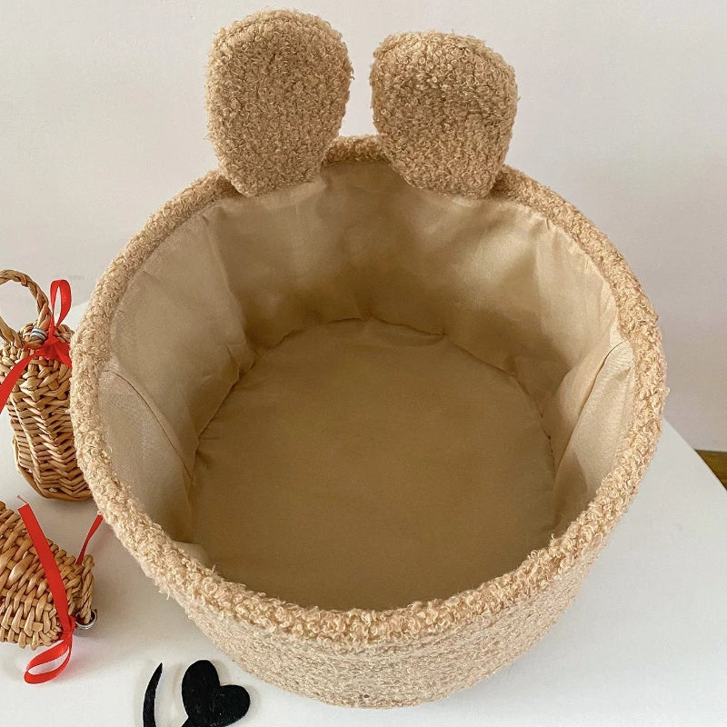 Fluffy Bunny Storage Basket - Just Kidding Store