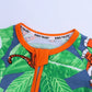 Orange Tiger Baby Infant Romper - Just Kidding Store